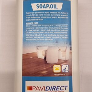 soap.oil sapone per pavimenti in legno da interno trattati ad olio