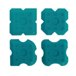 Kit applicatori in silicone da 4 pezzi