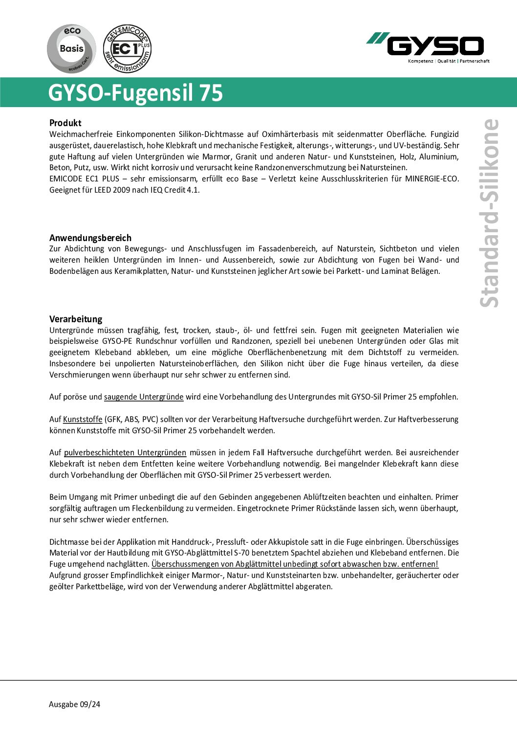 Silicone Fugensil 75 colori diversi - immagine 4