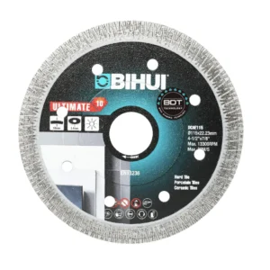 BIHUI DCAE115 – Disco diamantato da taglio 115 mm a bordo continuo