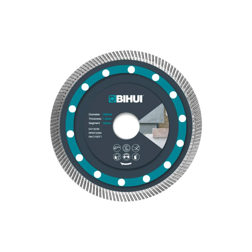 BIHUI DCBN125 – Lama diamantata a denti stretti 125 mm